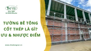 Tường bê tông cốt thép là gì? Ưu & nhược điểm