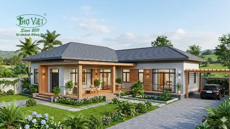 Ưu điểm của mẫu nhà chữ L cấp 4