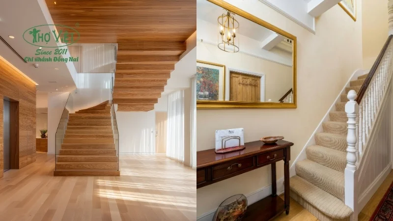 Ưu điểm và nhược điểm của cầu thang giữa nhà