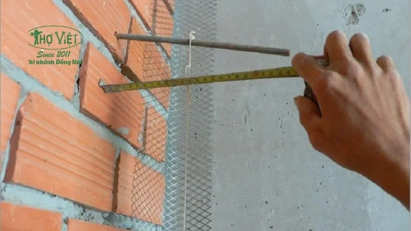 Vị trí cần đóng lưới mắt cáo