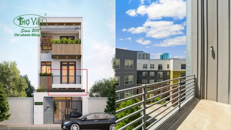 Có được xây phòng trên ban công không?