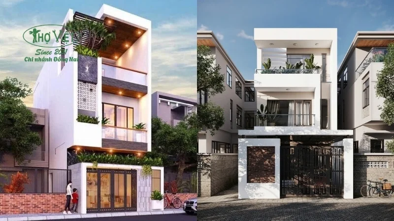 Ý tưởng mẫu nhà ống 3 tầng được ưa chuộng