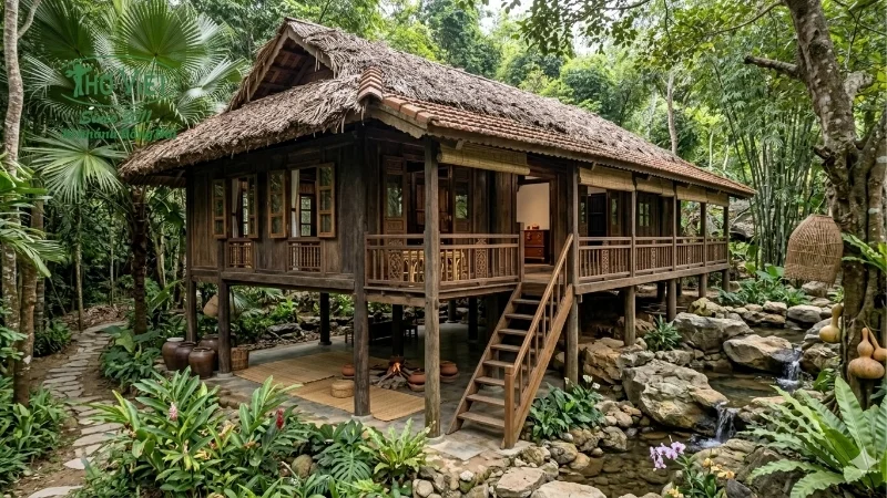 Ý tưởng nhà sàn nhỏ đẹp tiết kiệm diện tích