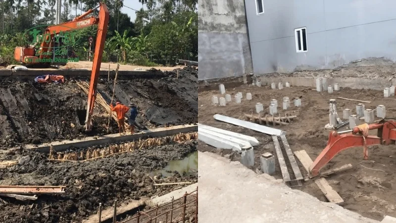 Những yếu tố ảnh hưởng đến móng cọc ép