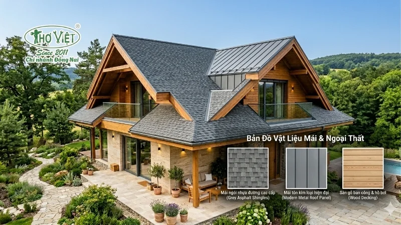 Cách chọn mẫu mái nhà đẹp phù hợp