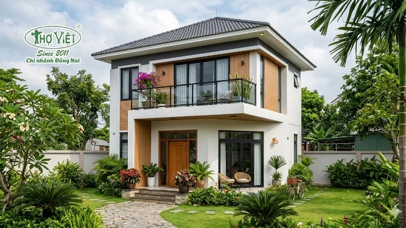 50+ mẫu nhà vuông 2 tầng 80m2 đẹp, xu hướng 2 Đặc điểm của mẫu nhà vuông 2 tầng 80m2