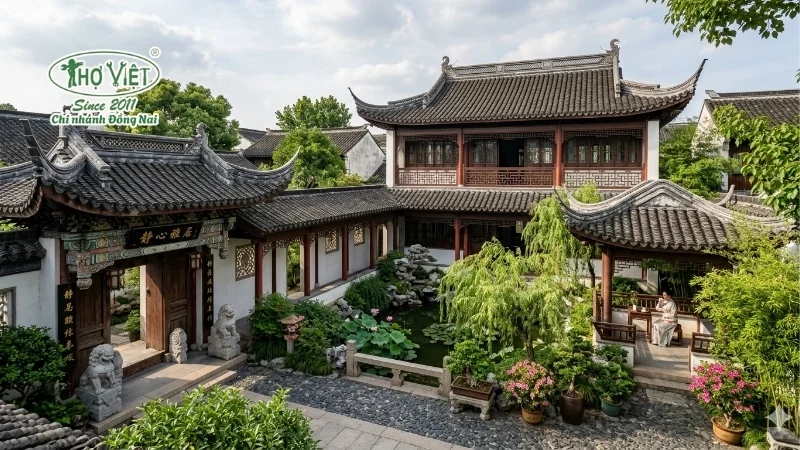 50+ mẫu nhà Trung Quốc gây sốt hiện nay 3 Đặc điểm nhận diện mẫu nhà Trung Quốc