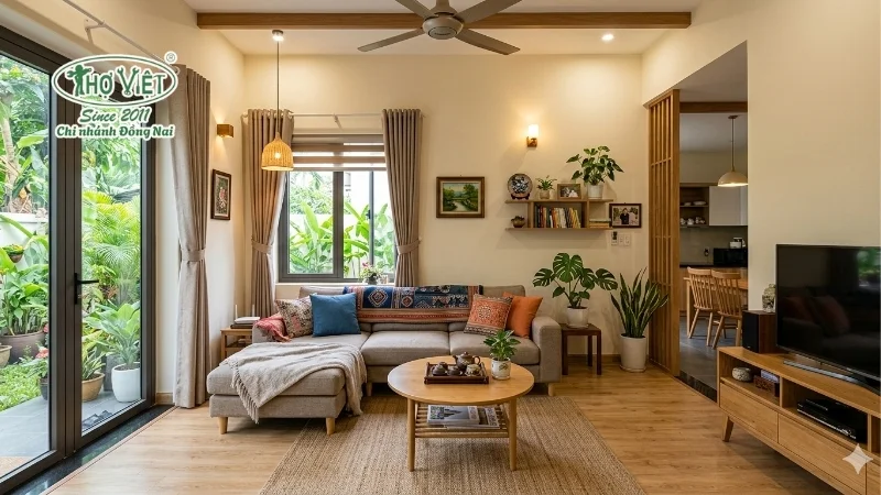 50+ mẫu phòng khách nhà cấp 4 đẹp thoáng đãng 2 Đặc điểm của mẫu phòng khách nhà cấp 4
