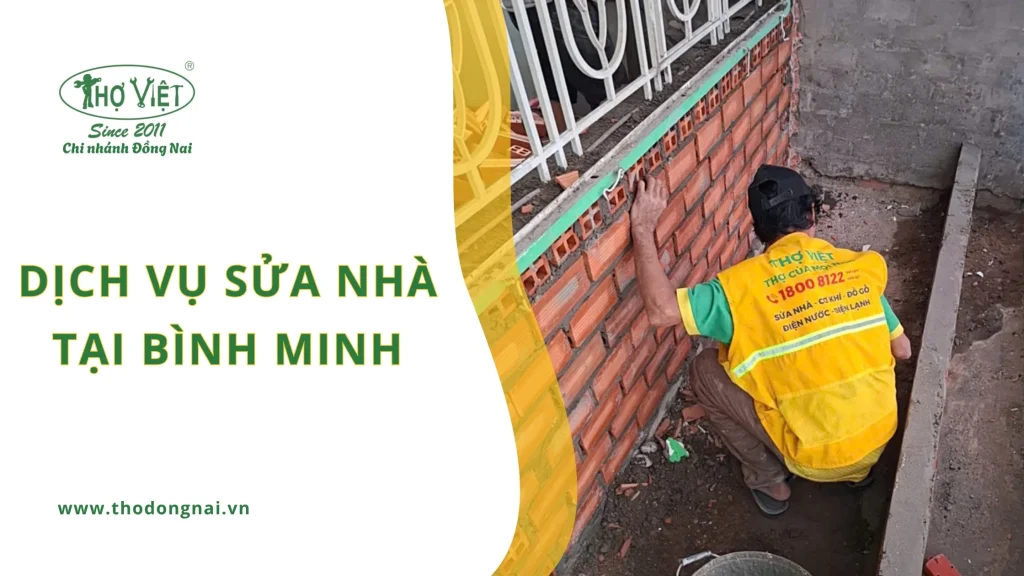 Dịch vụ sửa nhà Bình Minh