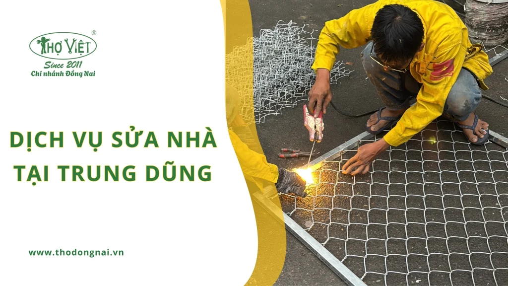 Dịch vụ sửa nhà Trung Dũng