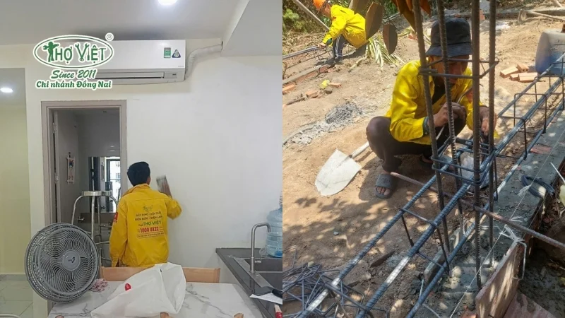 Một số hạng mục mà Thợ Đồng Nai nhận sửa nhà tại Bắc Sơn