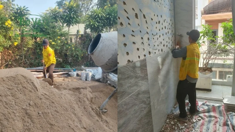 Một số hạng mục mà Thợ Đồng Nai nhận sửa nhà tại Tân Bình