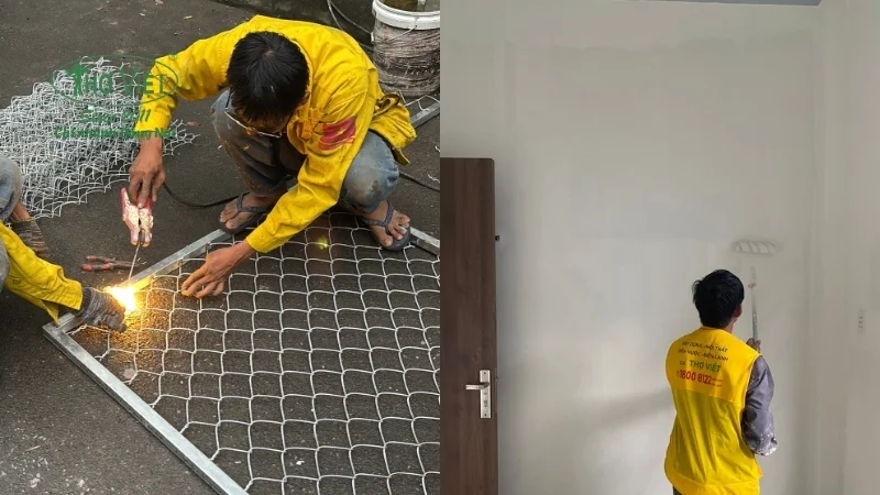 Một số hạng mục mà Thợ Đồng Nai nhận sửa nhà tại Nhất Hòa