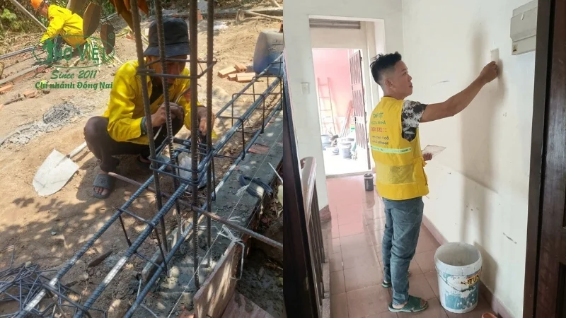 Một số hạng mục mà Thợ Đồng Nai nhận sửa nhà tại Thạnh Phú