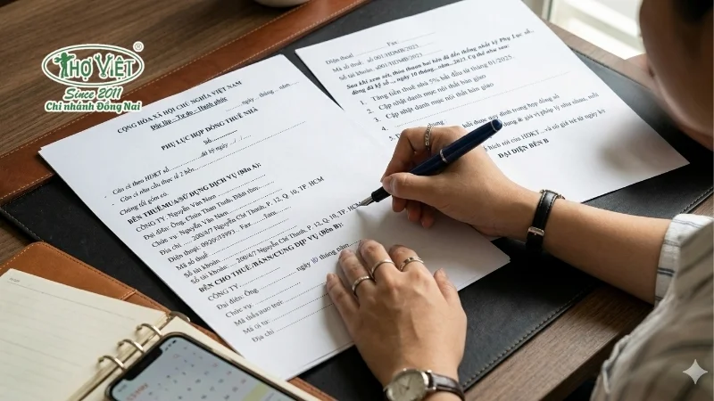 Hướng dẫn cách viết phụ lục hợp đồng thuê nhà