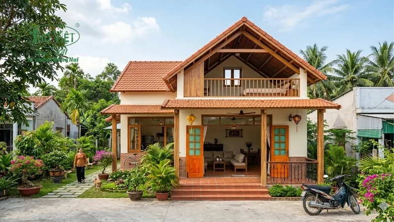 Kinh nghiệm khi thi công nhà cấp 4 gác lửng