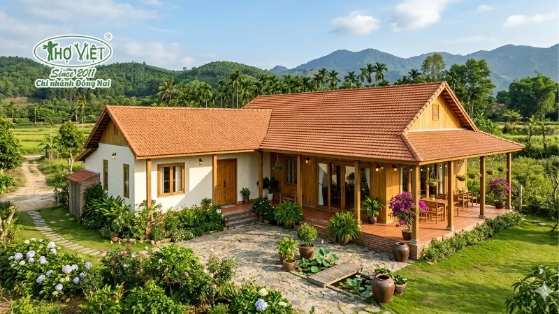 Kinh nghiệm xây nhà chữ L 1 tầng tiết kiệm chi phí