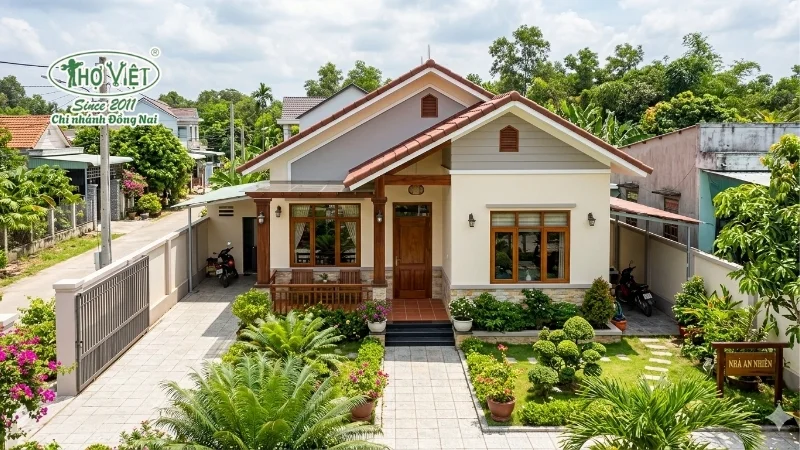 Kinh nghiệm chọn và xây nhà cấp 4 2 phòng ngủ