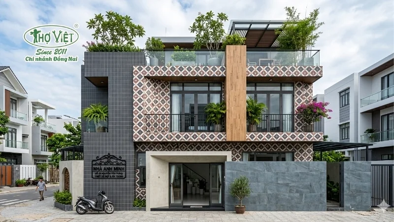 Kinh nghiệm chọn gạch ốp mặt tiền bền đẹp
