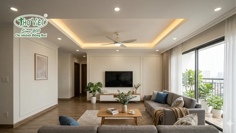 50+ mẫu trần thạch cao phòng khách nhà cấp 4 3 Lưu ý khi chọn mẫu trần thạch cao phòng khách nhà cấp 4