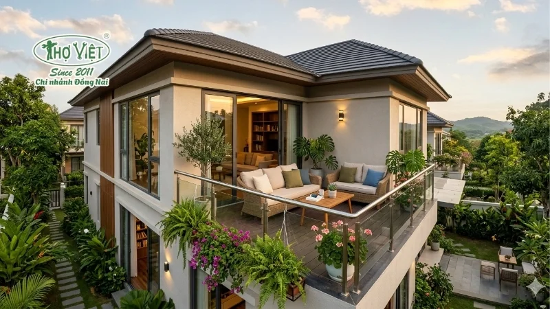 Lưu ý thiết kế ban công đẹp và an toàn