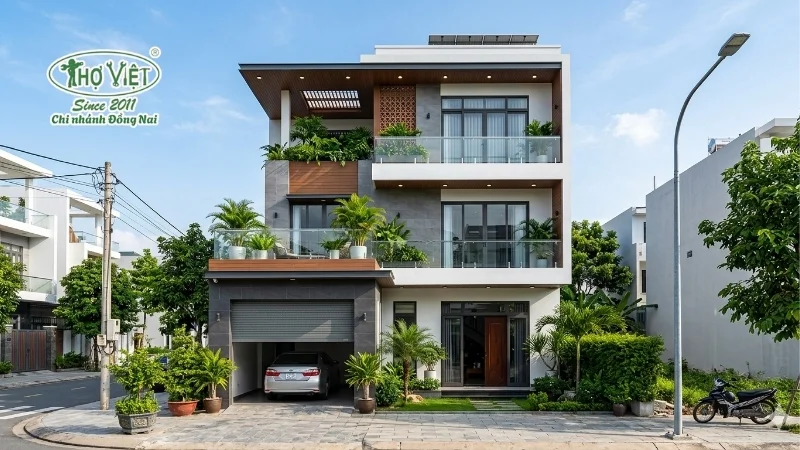 Lưu ý khi xây nhà 1 trệt 2 lầu hiện đại