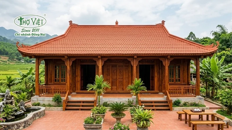Lưu ý khi làm nhà gỗ 3 gian đẹp