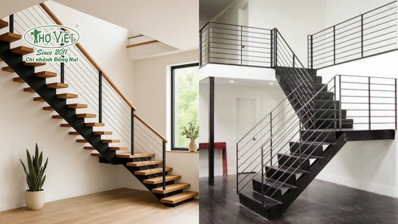 50+ mẫu cầu thang sắt đẹp cho nhà ống tiện nghi và an toàn 7 mẫu cầu thang sắt đẹp cho nhà ống được ưa chuộng