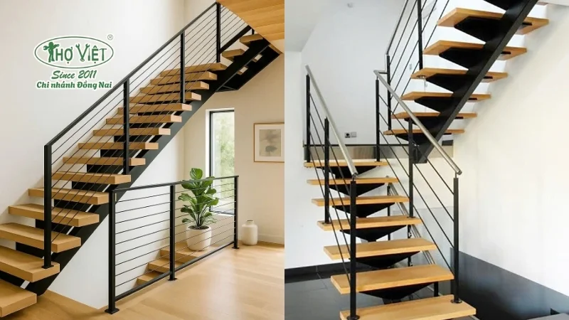 50+ mẫu cầu thang sắt đẹp cho nhà ống tiện nghi và an toàn 5 mẫu cầu thang sắt đẹp cho nhà ống được ưa chuộng