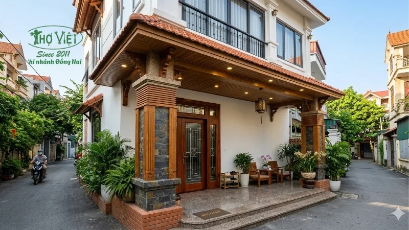 mẫu cột nhà đẹp thịnh hành
