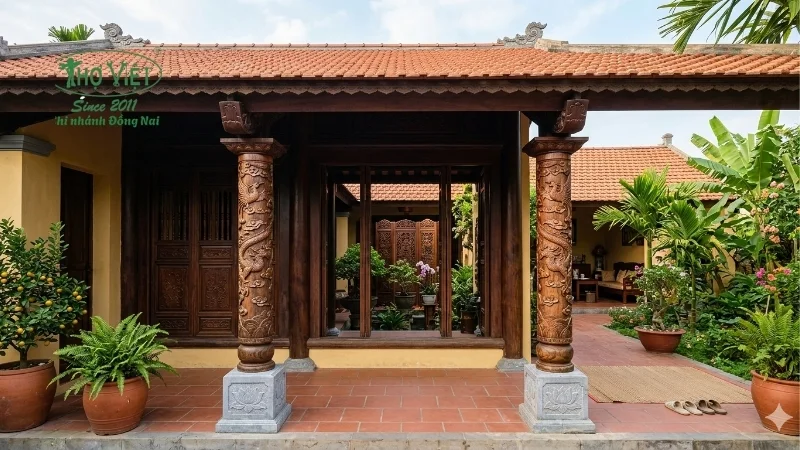 mẫu cột nhà đẹp thịnh hành