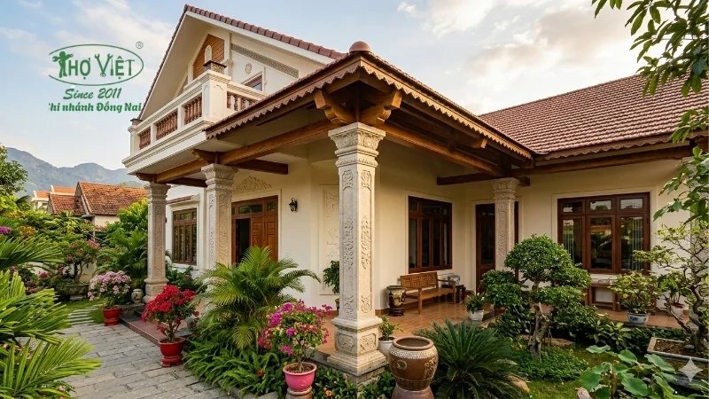 mẫu cột nhà đẹp thịnh hành
