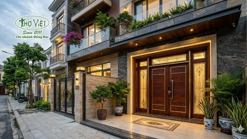 cửa chính Phong cách hiện đại