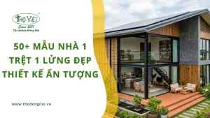 50+ mẫu nhà 1 trệt 1 lửng đẹp thiết kế ấn tượng
