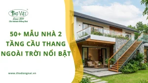 50+ mẫu nhà 2 tầng cầu thang ngoài trời nổi bật
