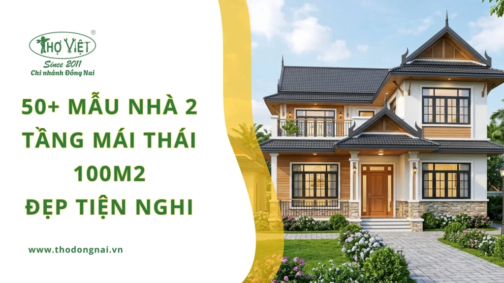 50+ mẫu nhà 2 tầng mái thái 100m2 đẹp tiện nghi 1 50+ mẫu nhà 2 tầng mái thái 100m2 đẹp tiện nghi