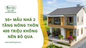 50+ mẫu nhà 2 tầng nông thôn 400 triệu không nên bỏ qua