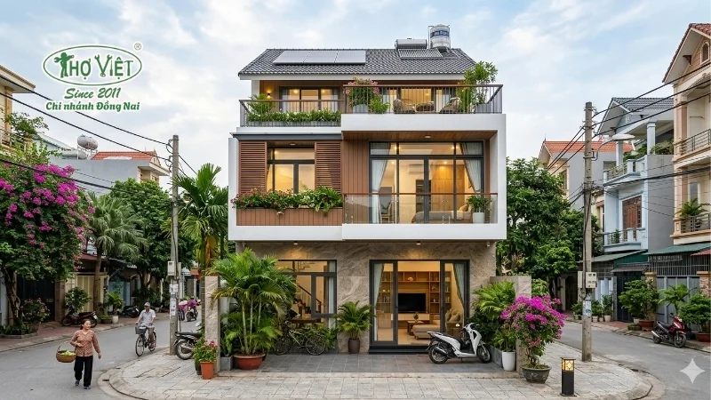 50+ mẫu nhà phố đẹp 3 tầng đẹp mê ly 9 mẫu nhà phố đẹp 3 tầng tiện nghi