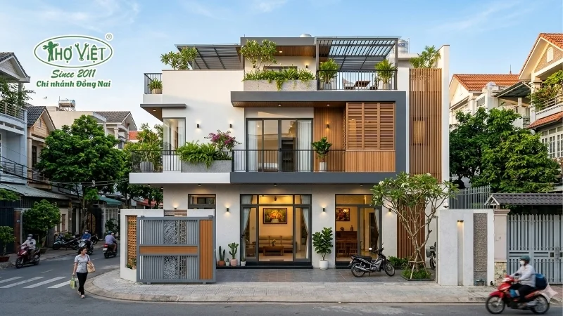 50+ mẫu nhà phố đẹp 3 tầng đẹp mê ly 14 mẫu nhà phố đẹp 3 tầng tiện nghi