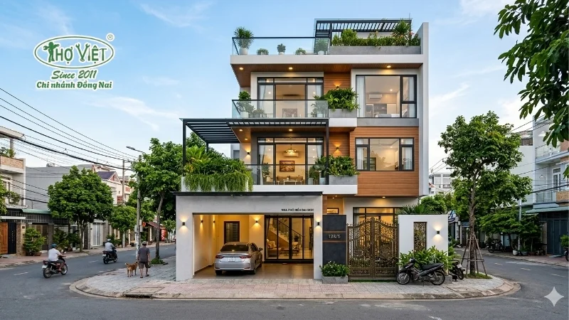 55+ mẫu nhà 5x20 3 tầng đẹp tiện nghi nhất hiện nay 8 mẫu nhà 5x20 3 tầng đẹp thoáng