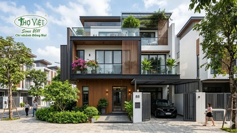 55+ mẫu nhà 5x20 3 tầng đẹp tiện nghi nhất hiện nay 9 mẫu nhà 5x20 3 tầng đẹp thoáng