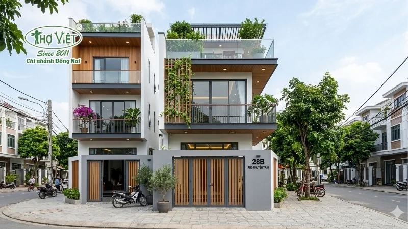 55+ mẫu nhà 5x20 3 tầng đẹp tiện nghi nhất hiện nay 10 mẫu nhà 5x20 3 tầng đẹp thoáng