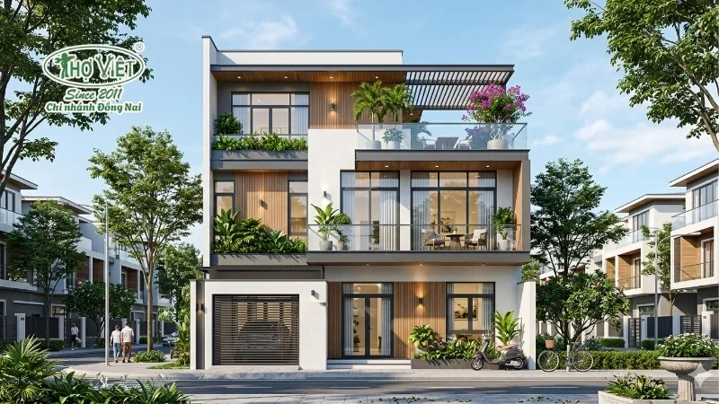 55+ mẫu nhà 5x20 3 tầng đẹp tiện nghi nhất hiện nay 12 mẫu nhà 5x20 3 tầng đẹp thoáng
