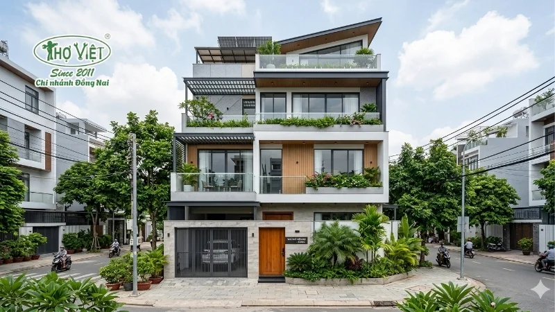 55+ mẫu nhà 5x20 3 tầng đẹp tiện nghi nhất hiện nay 13 mẫu nhà 5x20 3 tầng đẹp thoáng
