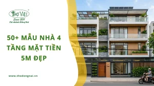 50+ mẫu nhà 4 tầng mặt tiền 5m đẹp