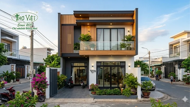 mẫu nhà 5x10m 2 tầng thịnh hành