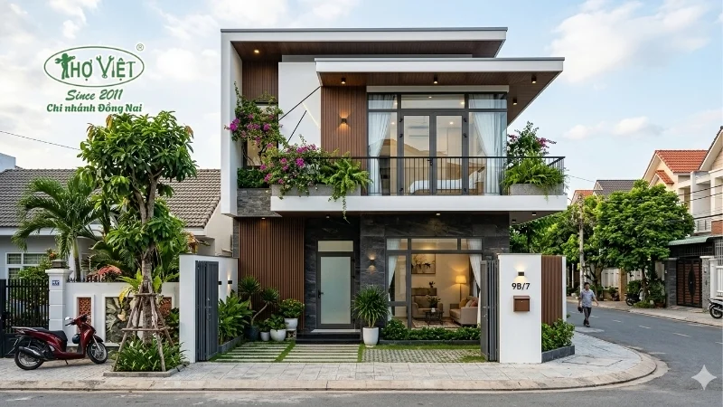 mẫu nhà 5x10m 2 tầng thịnh hành