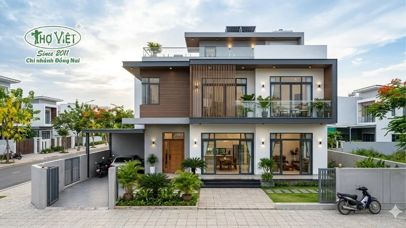 mẫu nhà 6x18m 2 tầng thiết kế ấn tượng
