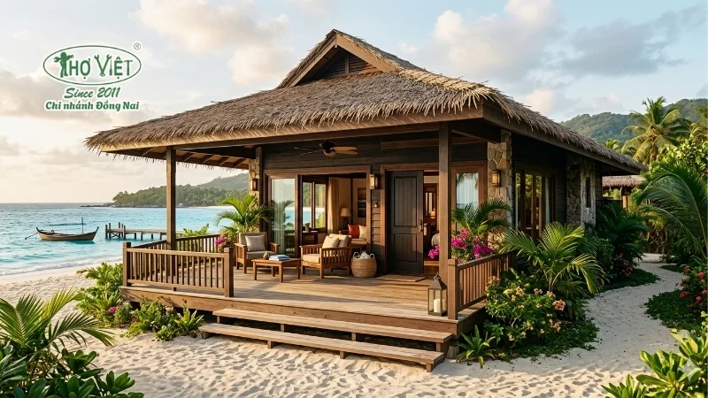 mẫu nhà bungalow đẹp giá rẻ không gian chill