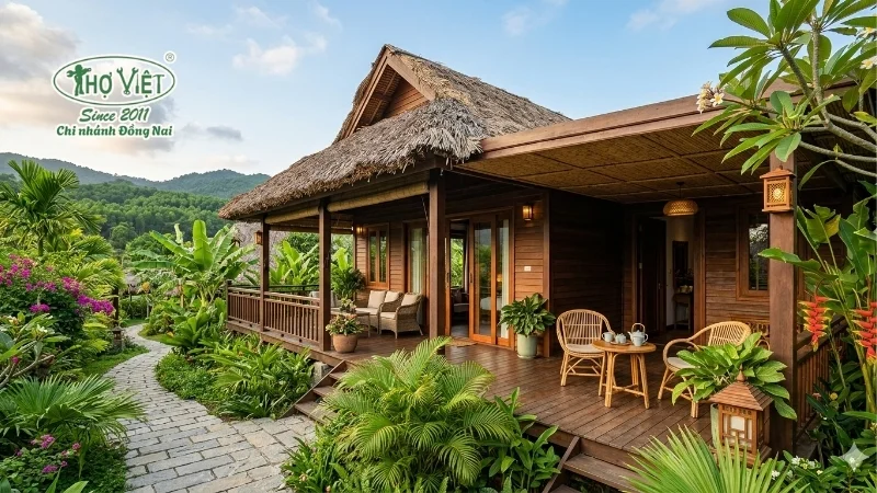 mẫu nhà bungalow đẹp giá rẻ không gian chill